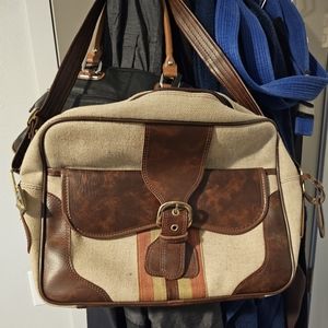 Unknown Unique Vintage (70s-80s) Purse, Bag, Weekend Getaway, Satchel